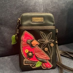 Chala Red Cardinal Phone Crossbody